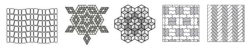 способы укладки плитки